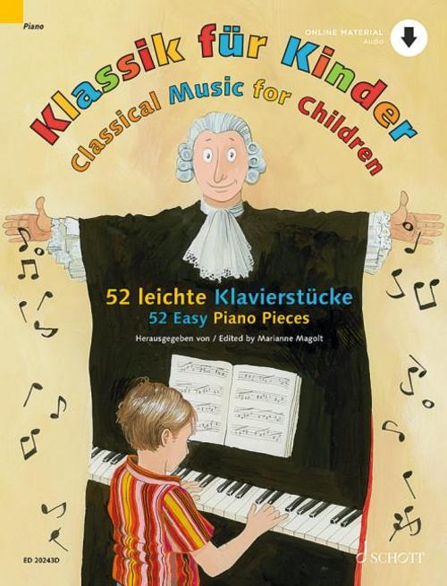 Buchcover: Klassik für Kinder Klavier