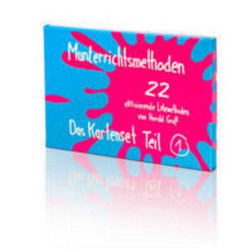 Buchcover: Kartenset Munterrichtsmethoden 1