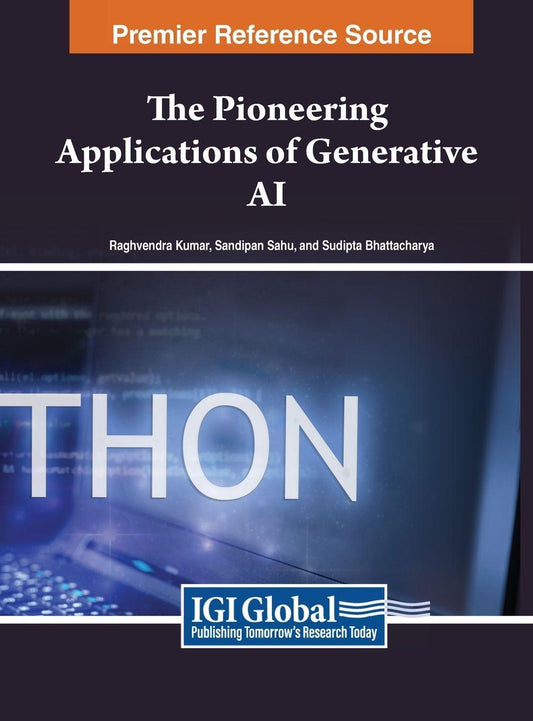 Buchcover: The Pioneering Applications of Generative AI