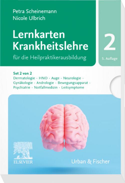 Lernkarten Krankheitslehre Set 2 für die Heilpraktikerausbildung. (Set 2 von 2, Karten H-Q)