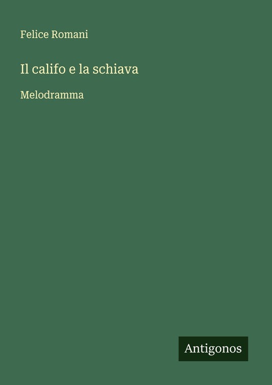 Il califo e la schiava
