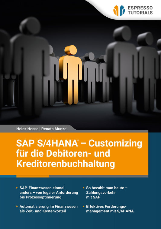 SAP S/4HANA - Customizing für die Debitoren- und Kreditorenbuchhaltung