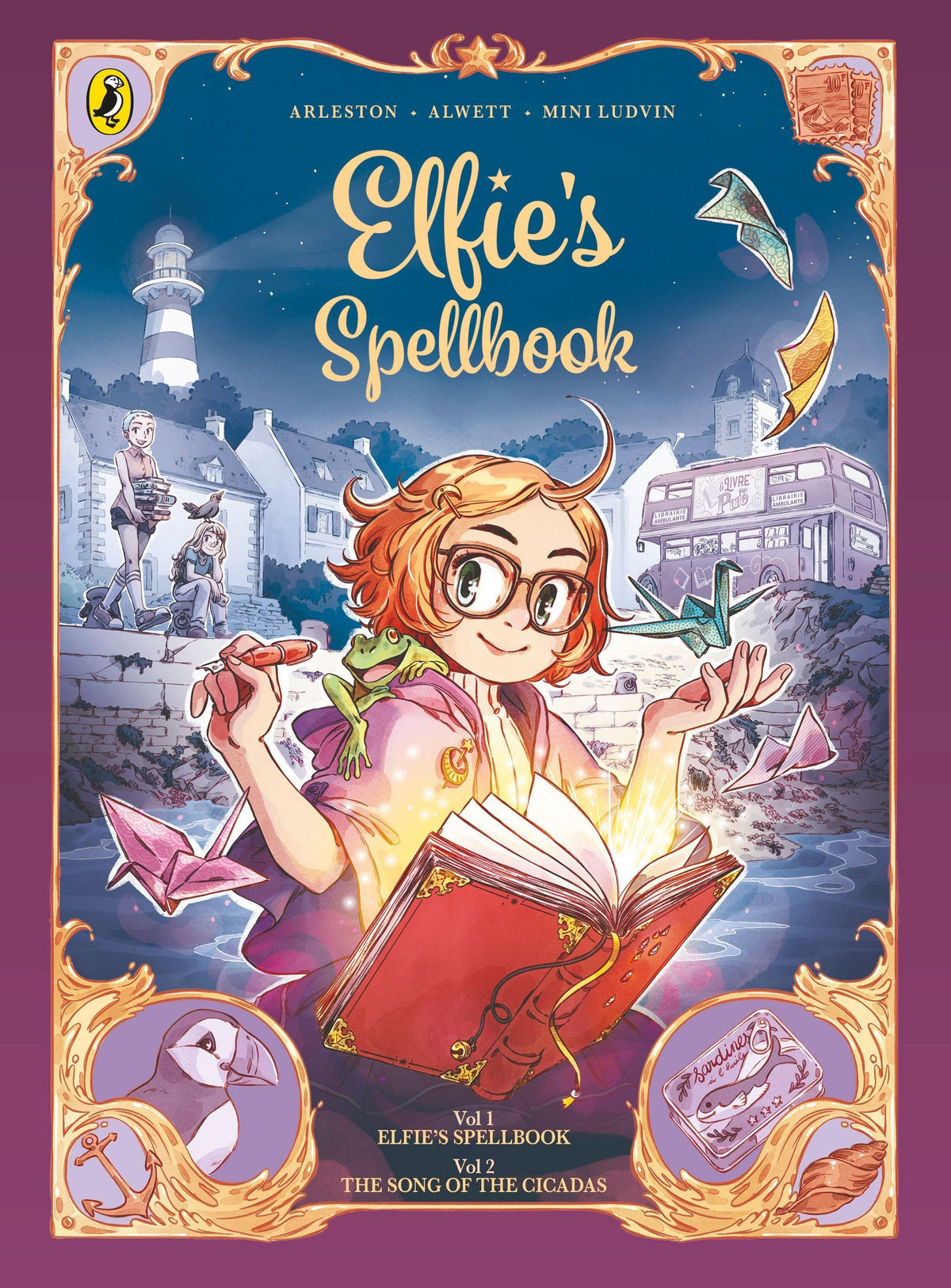 Buchcover: Elfie's Spellbook Volumes 1 & 2: Elfie's Spellbook and The Song of the Cicadas
