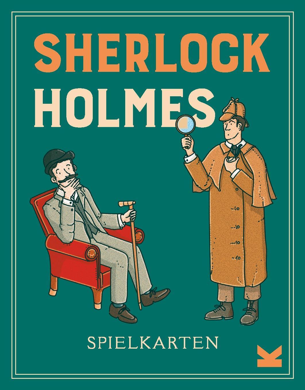Buchcover: Sherlock Holmes Spielkarten