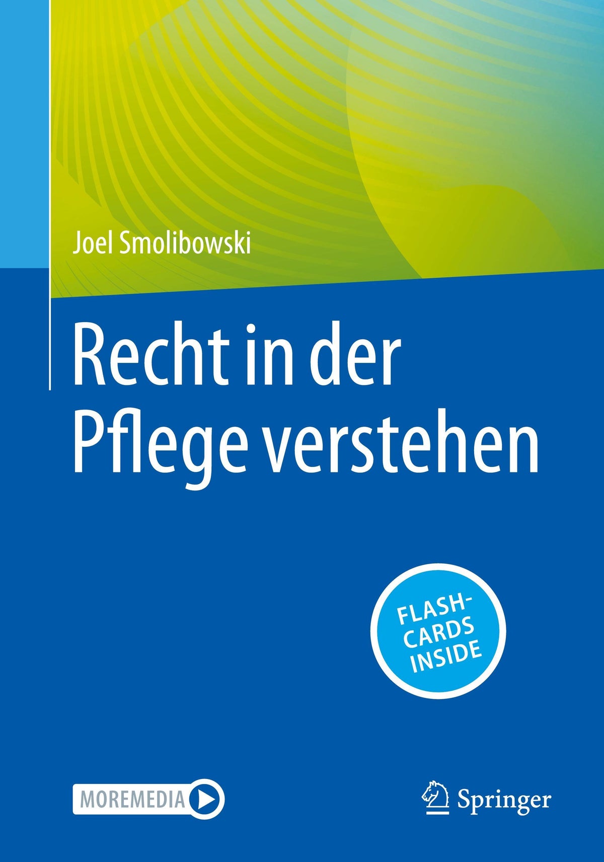 Buchcover: Recht in der Pflege verstehen