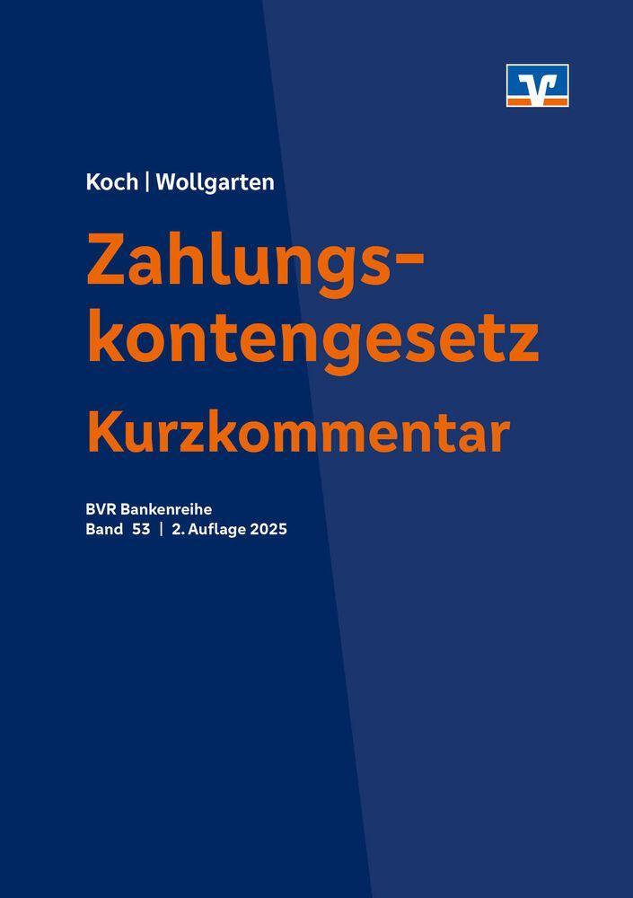 Buchcover: Zahlungskontengesetz