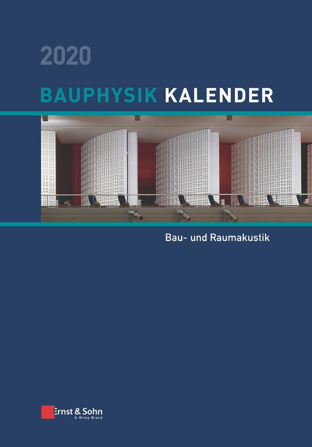 Buchcover: Bauphysik-Kalender 2020