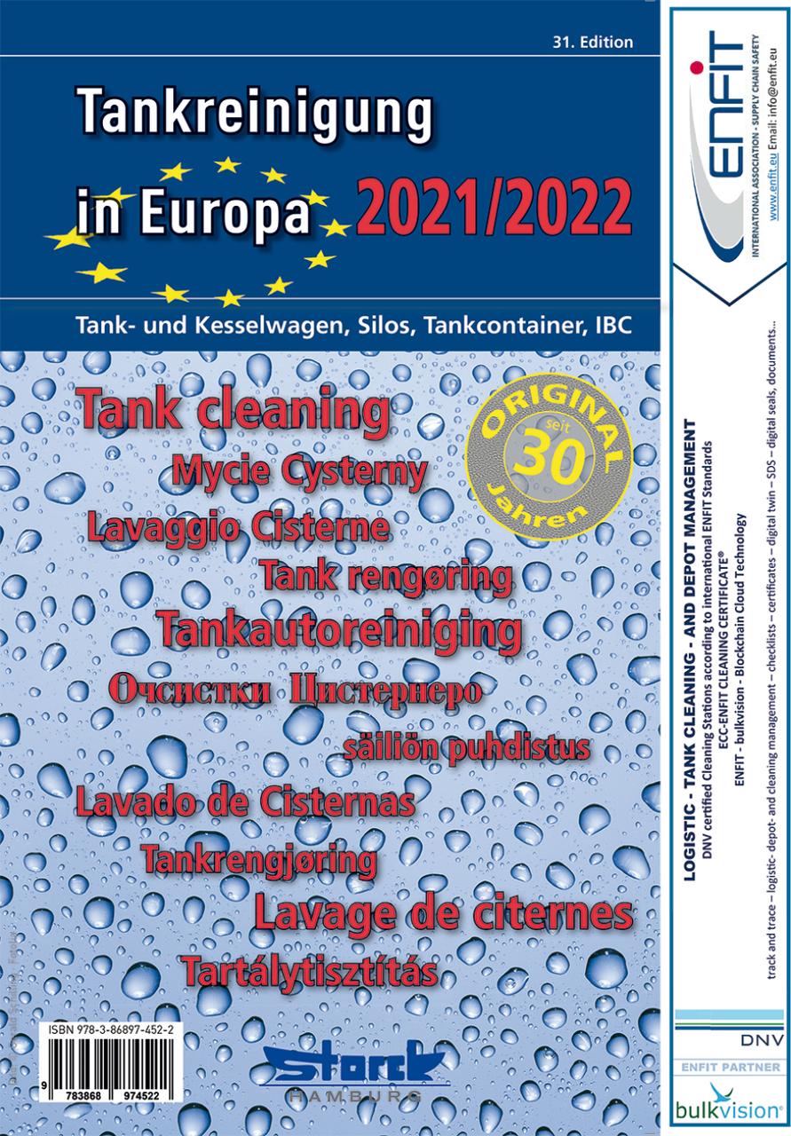Buchcover: Tankreinigung in Europa 2021/2022