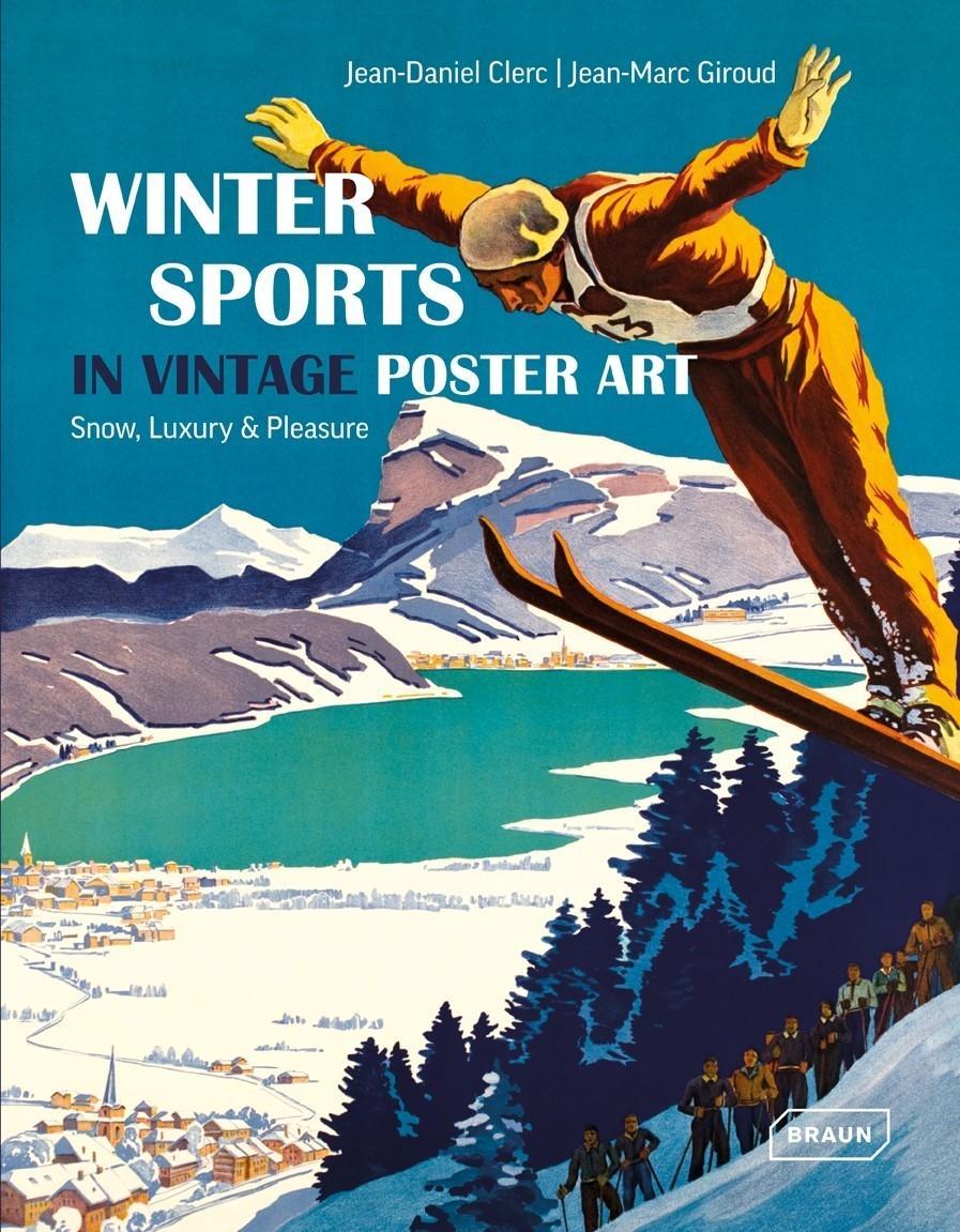 Buchcover: Winter Sports in Vintage Poster Art