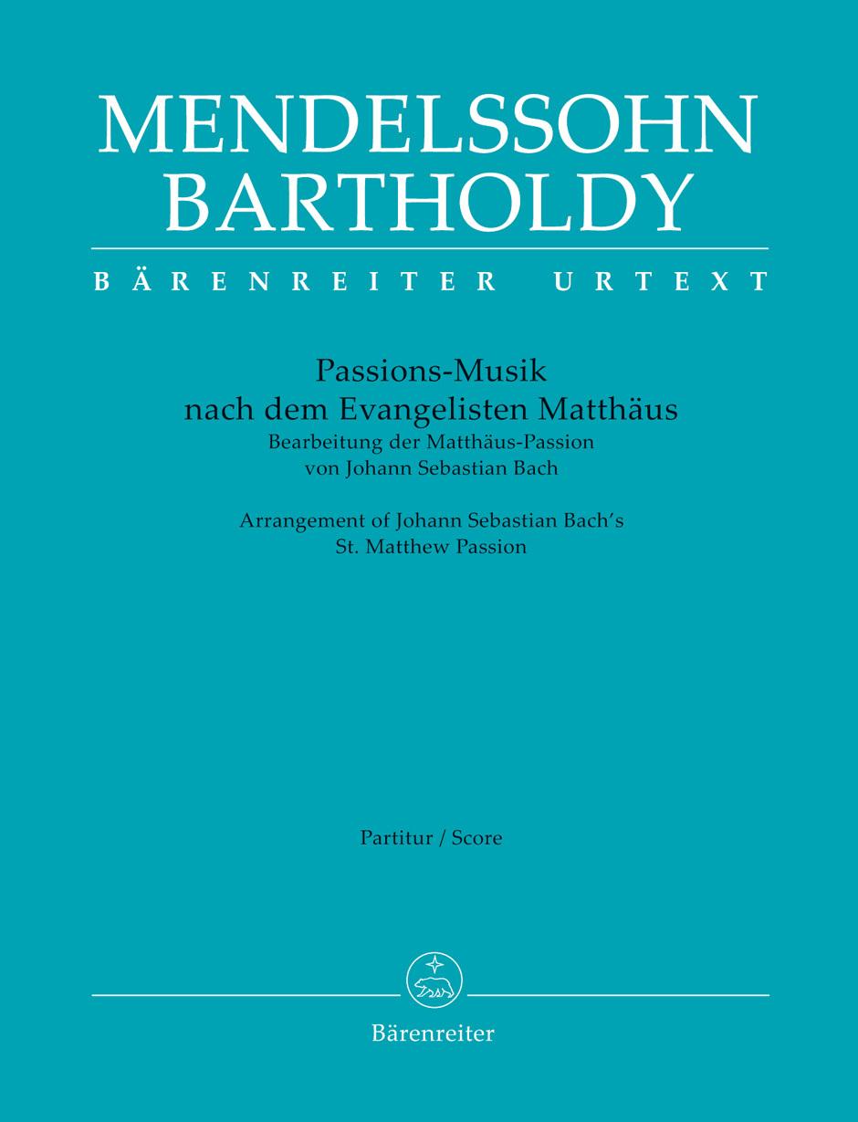 Passions-Musik nach dem Evangelisten Matthäus -Bearbeitung der Matthäus-Passion von Johann Sebastian Bach