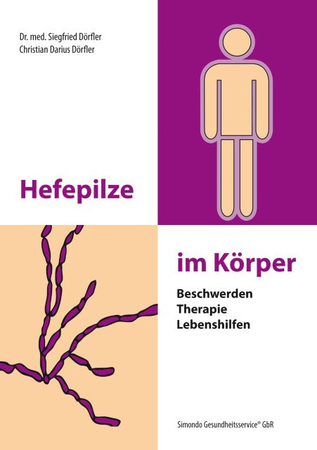 Buchcover: Hefepilze im Körper