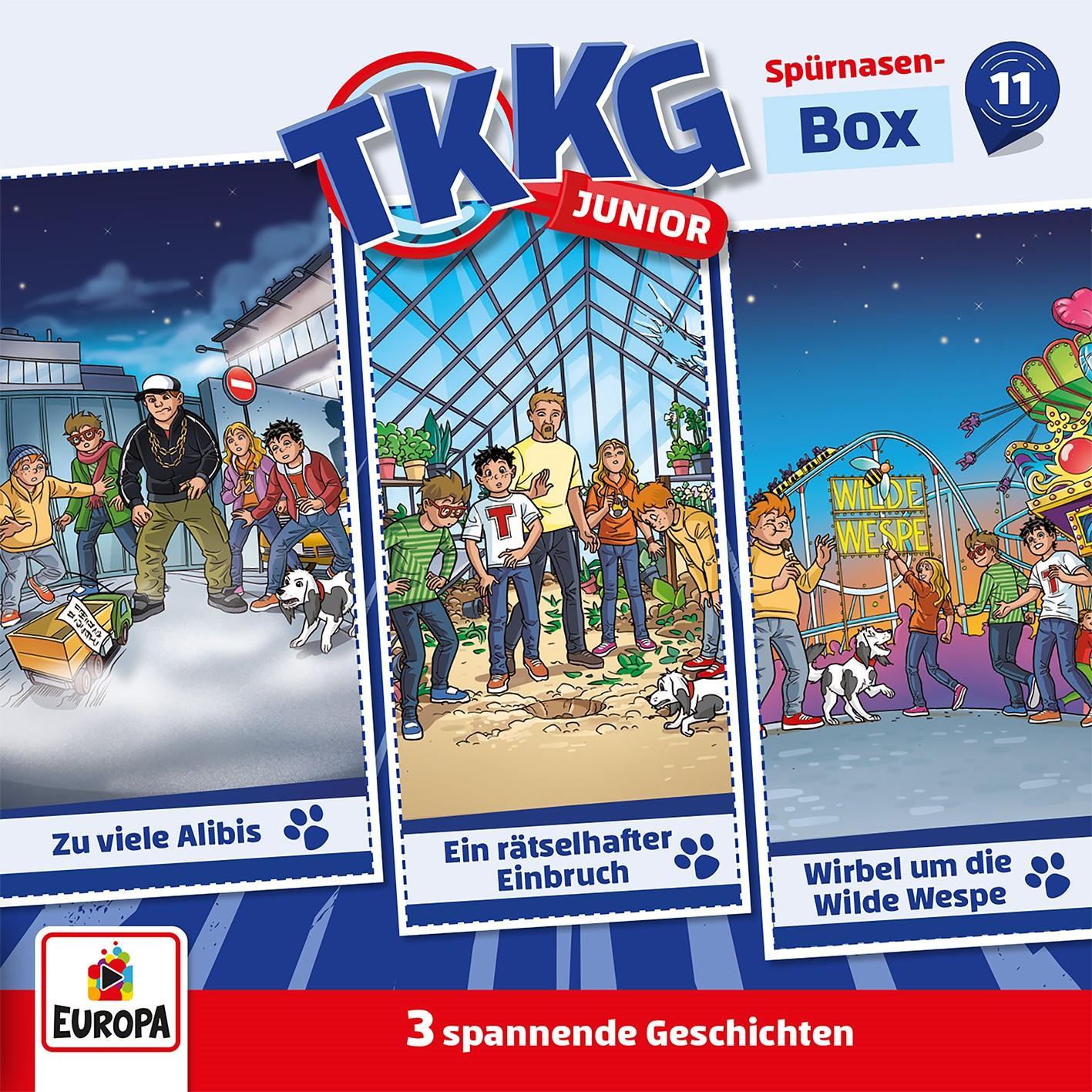 TKKG Junior Spürnasen-Box Folgen 31-33 (3 Audio-CDs)