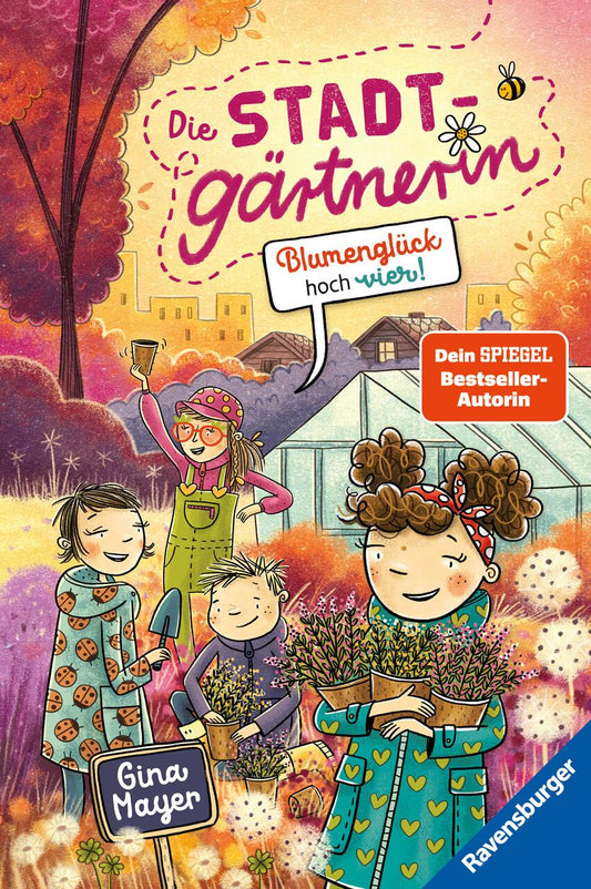 Die Stadtgärtnerin, Band 3 - Blumenglück hoch vier!