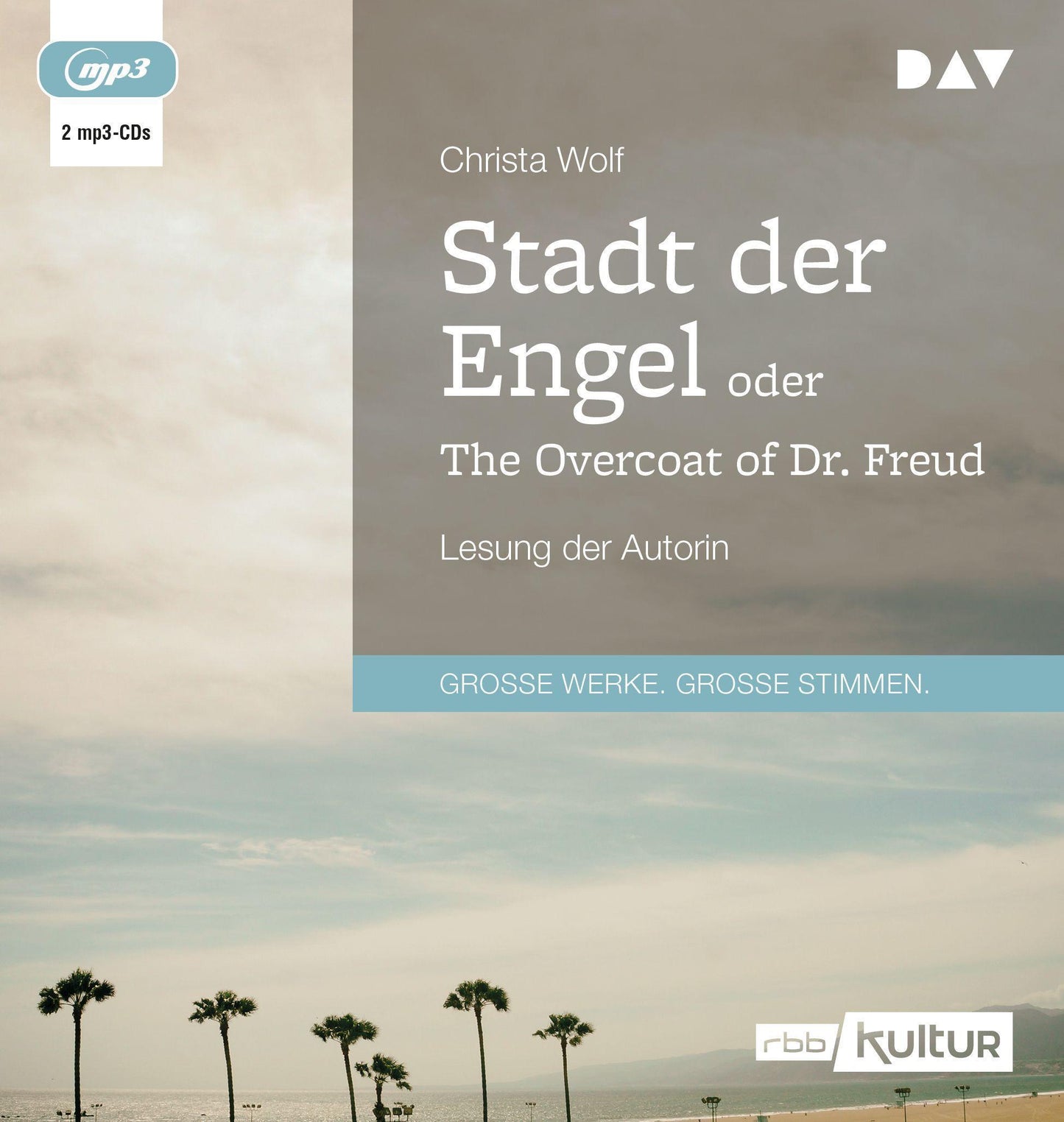 Stadt der Engel oder The Overcoat of Dr. Freud,2 Audio-CD, 2 MP3
