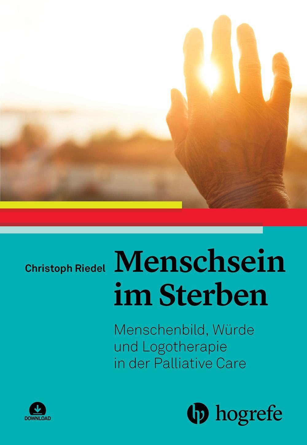 Buchcover: Menschsein im Sterben