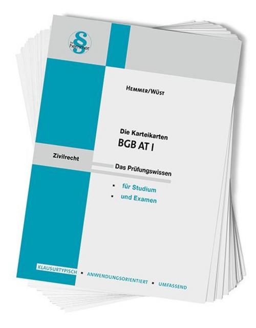 Buchcover: Karteikarten BGB AT I
