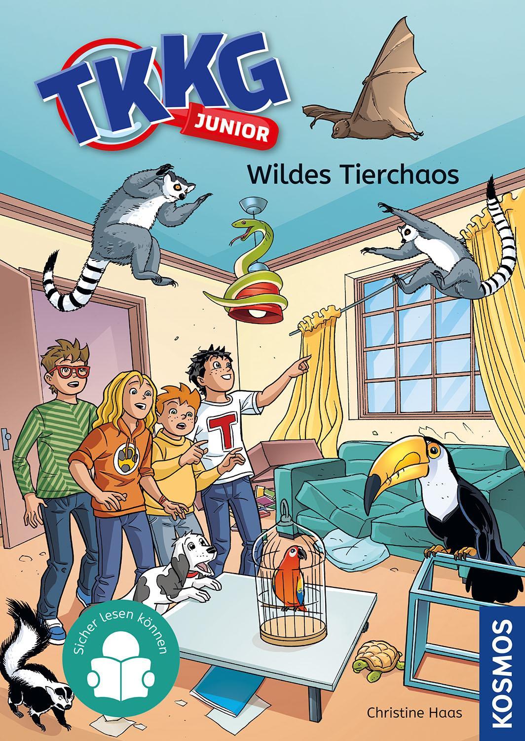 Haas, Christine/TKKG Junior, 4, Wildes Tierchaos
