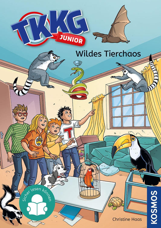 Haas, Christine/TKKG Junior, 4, Wildes Tierchaos