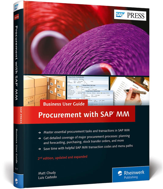 Buchcover: Procurement with SAP MM: Business User Guide