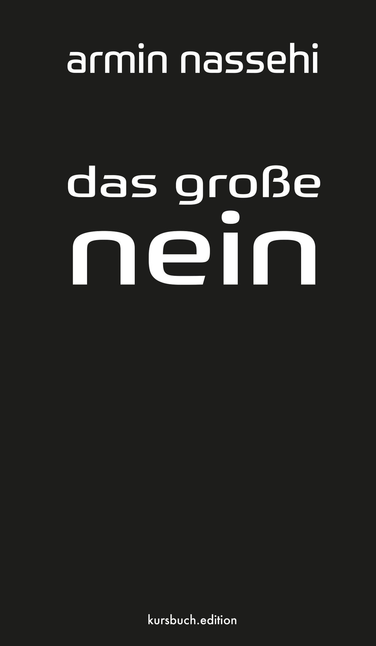Buchcover: Das große Nein