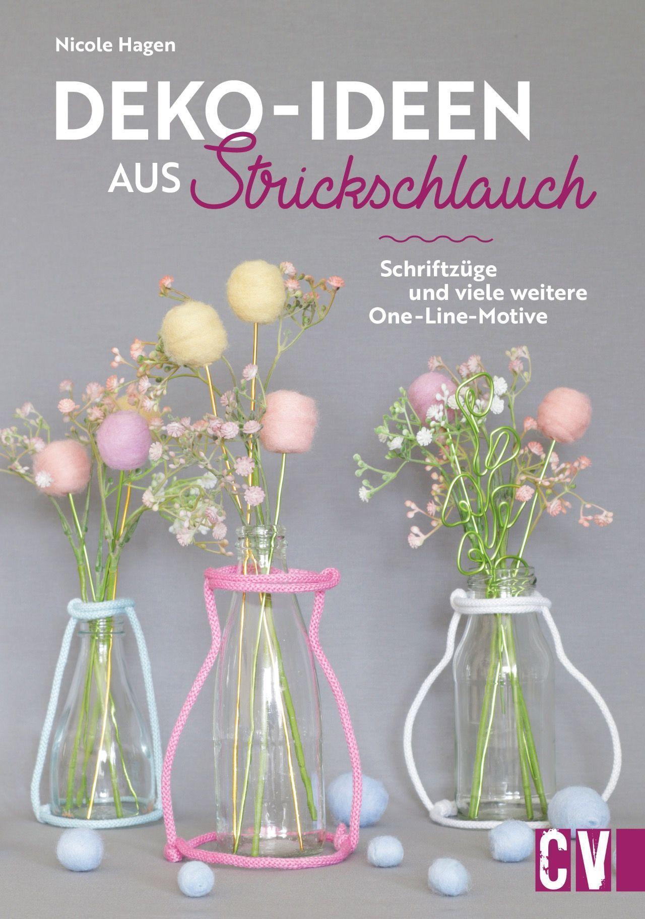 Deko-Ideen aus Strickschlauch