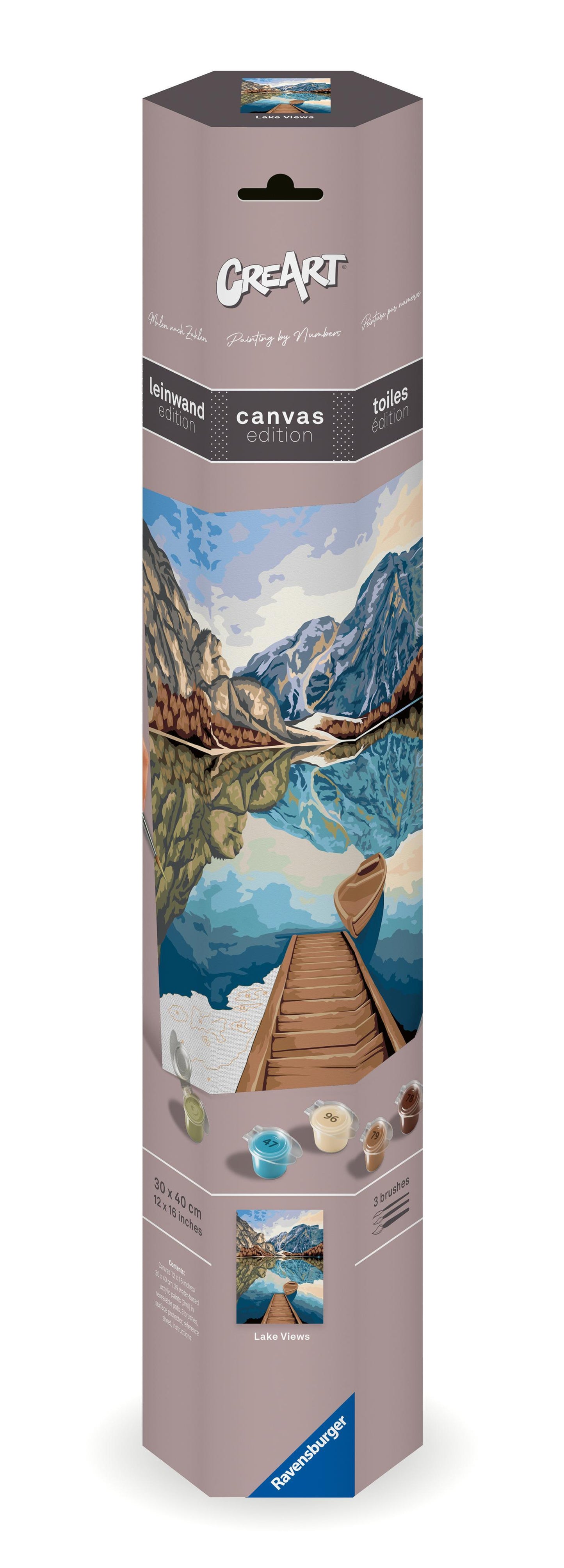 CreArt Canvas Leinwand - Seeblick