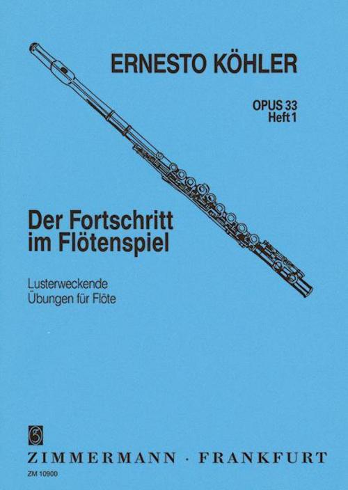 Der Fortschritt im Flötenspiel op. 33, für Flöte solo.H.1