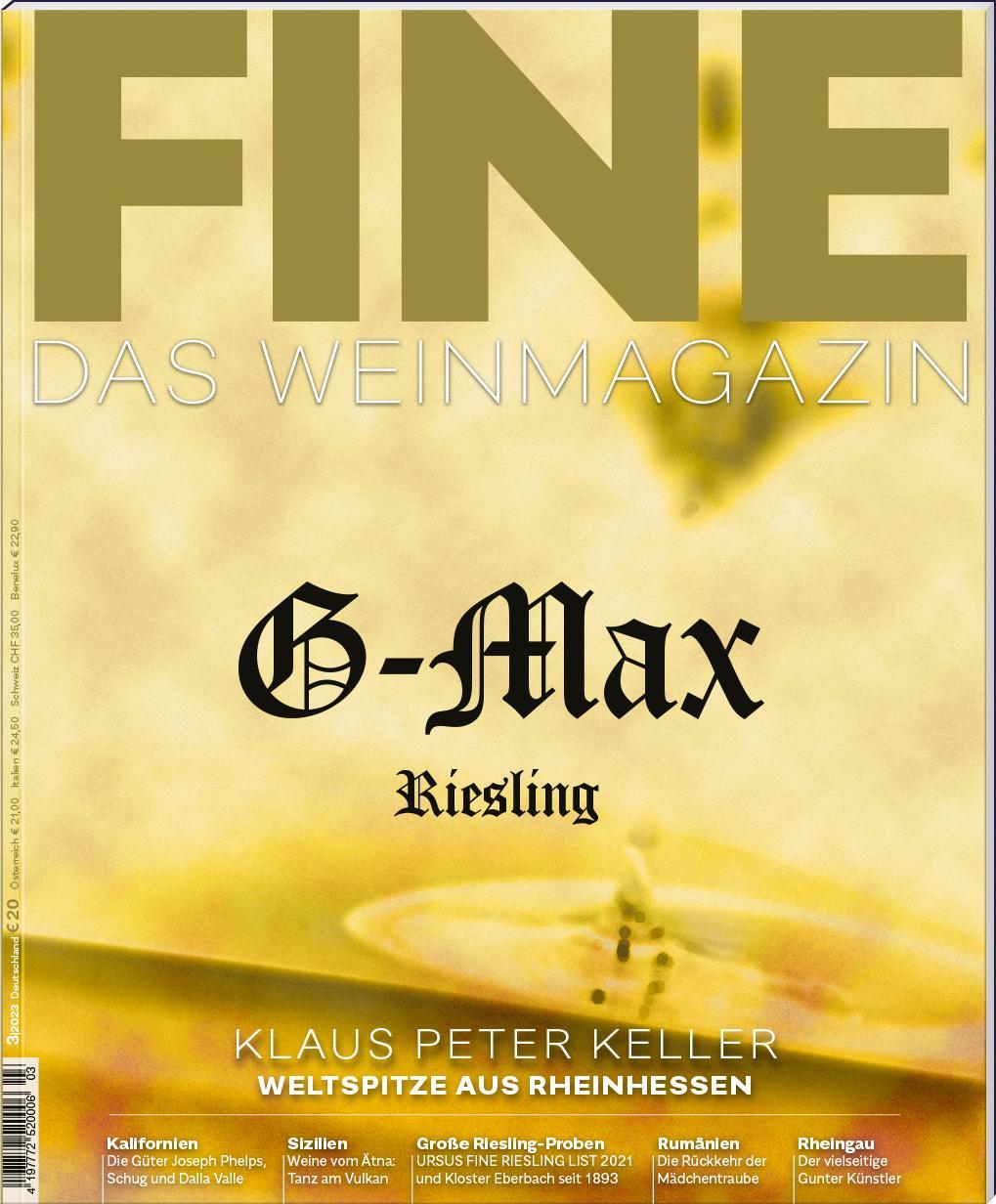 Buchcover: FINE Das Weinmagazin 03/2023