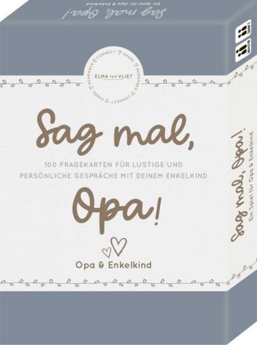 Buchcover: Elma van Vliet, Sag mal, Opa!