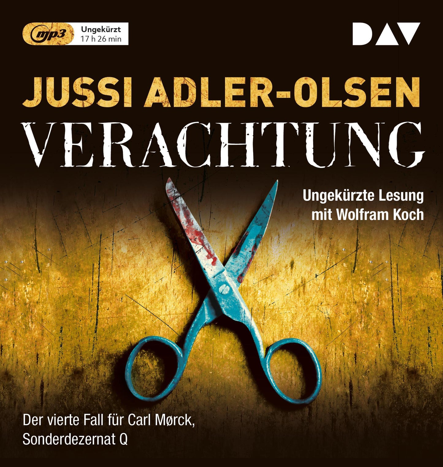 Verachtung. Der vierte Fall für Carl Mørck, Sonderdezernat Q,2 Audio-CD, 2 MP3