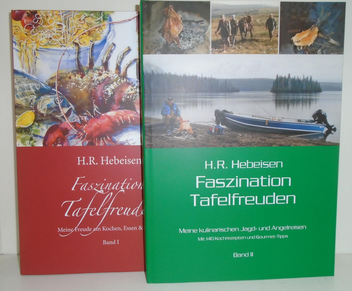 Buchcover: Faszination Tafelfreuden, 2 Bände