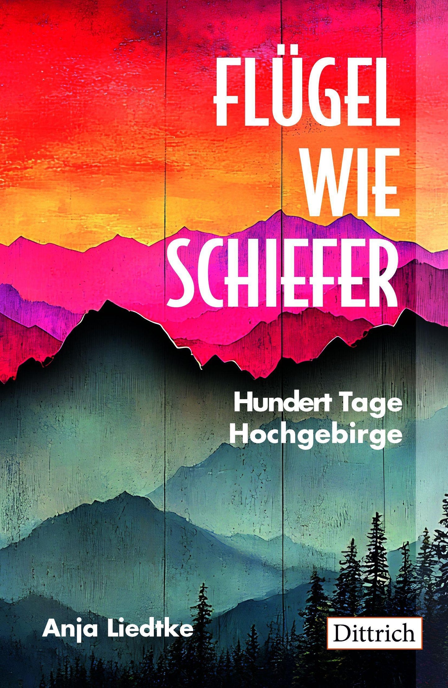 Flügel wie Schiefer