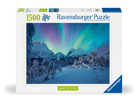 Erwachsenenpuzzle Power of Nature 1500 Teile - Wenn die Nordlichter tanzen