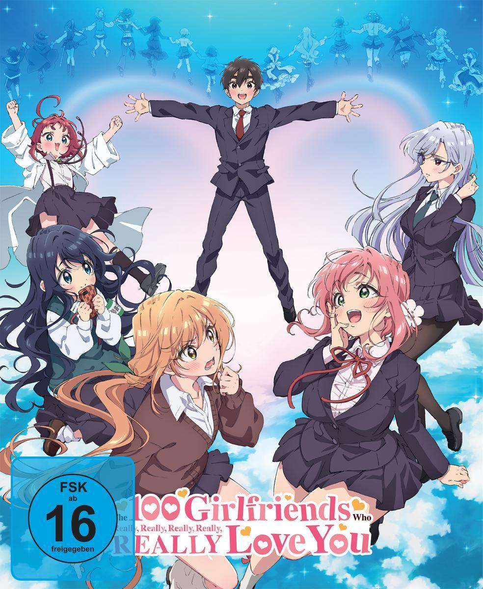The 100 Girlfriends Who Really Really Really Really REALLY Love you - Staffel 1 - Vol. 1 - DVD mit Sammelschuber (Limited Edition)