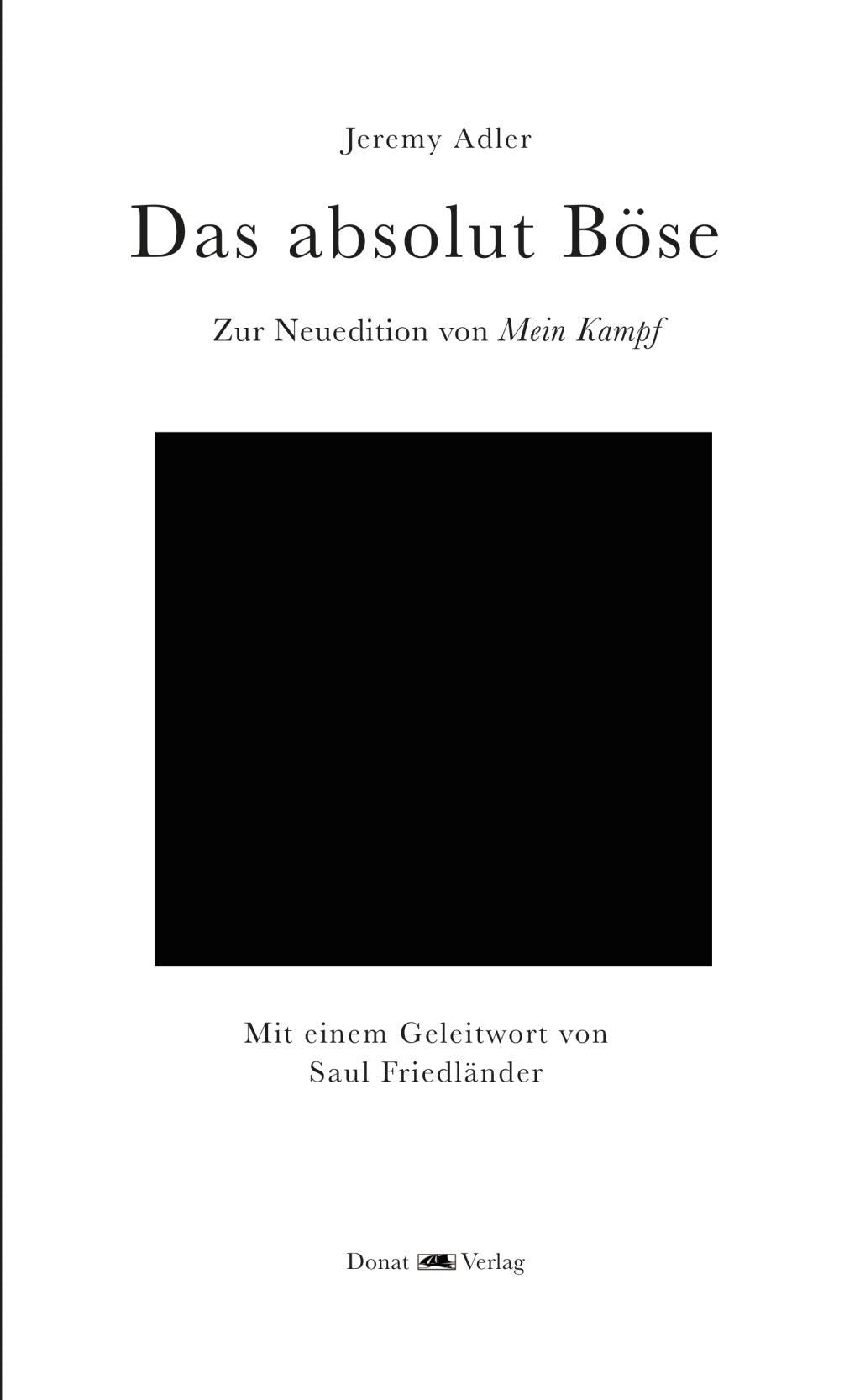 Buchcover: Das absolut Böse
