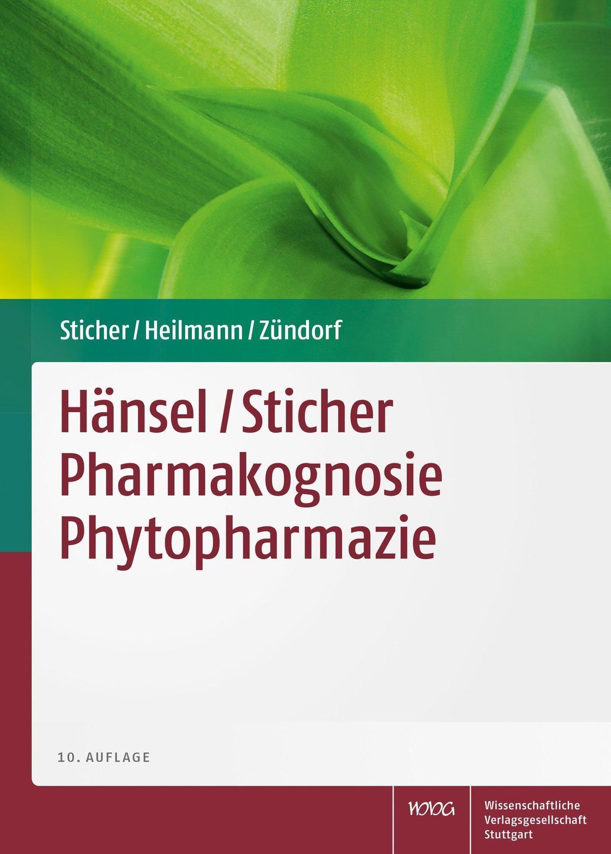 Buchcover: Hänsel/ Sticher Pharmakognosie Phytopharmazie