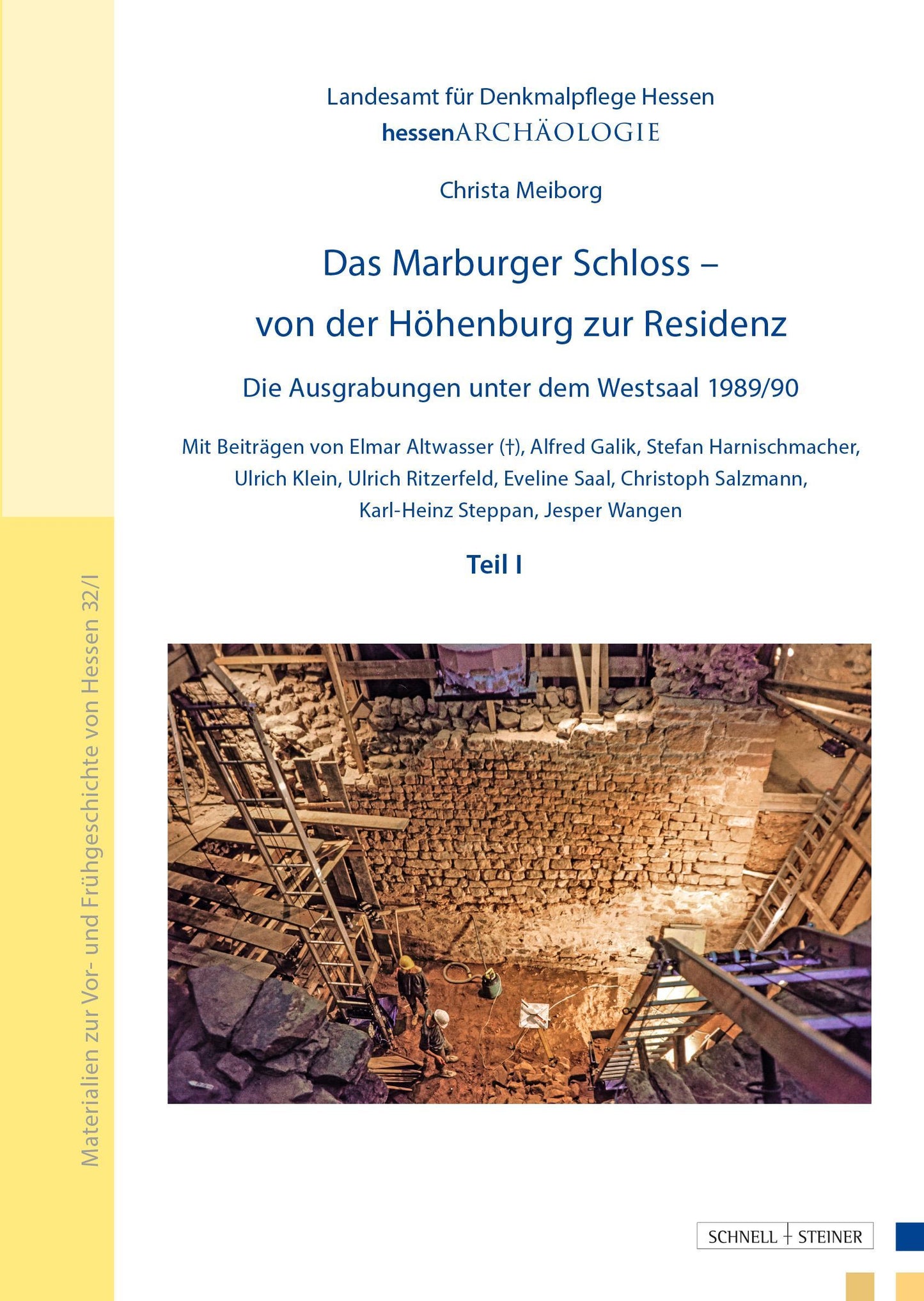 Das Marburger Schloss - von der Höhenburg zur Residenz (2 Bände im Set)
