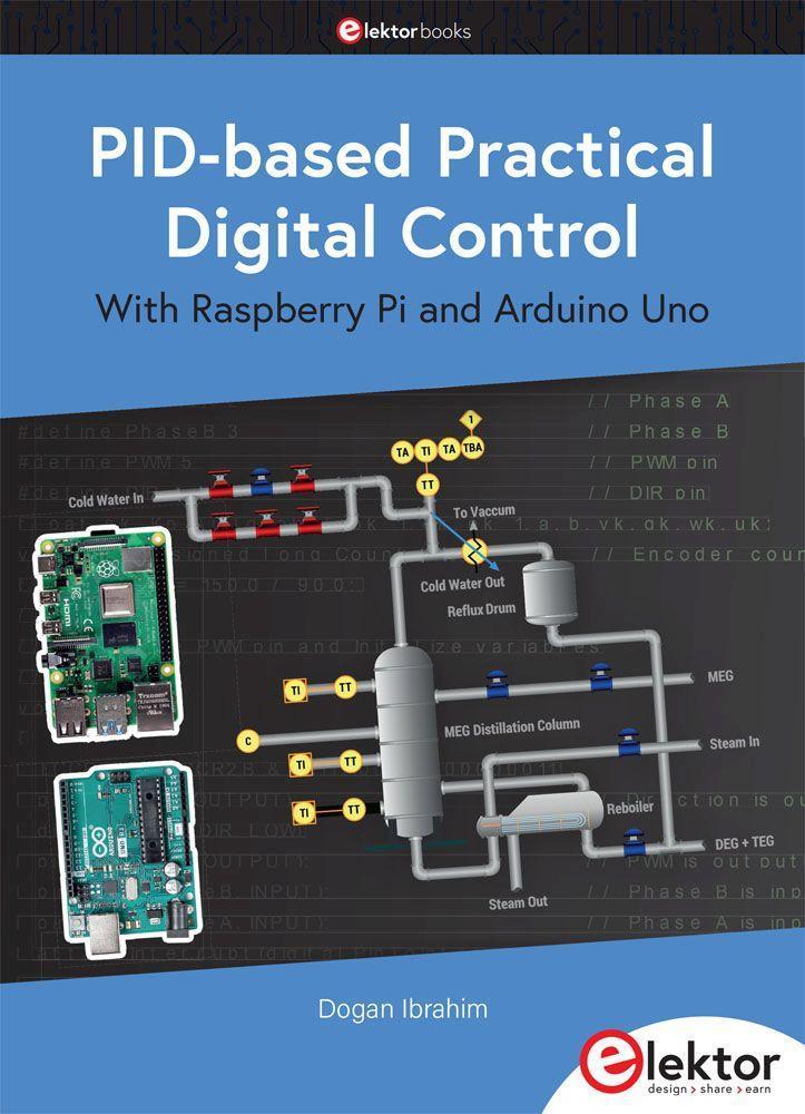 Buchcover: PID-based Practical Digital Control with Raspberry Pi and Arduino Uno