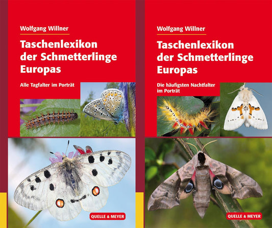 Buchcover: Taschenlexikon der Schmetterlinge Europas - 2 Bände im Paket