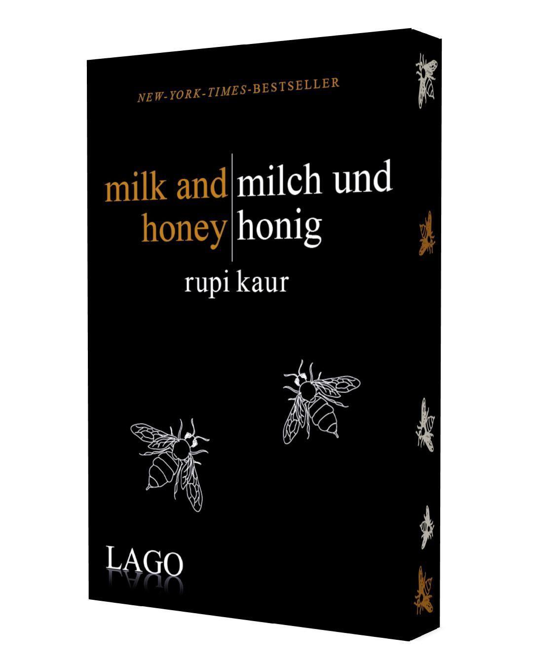 Buchcover: milk and honey - milch und honig