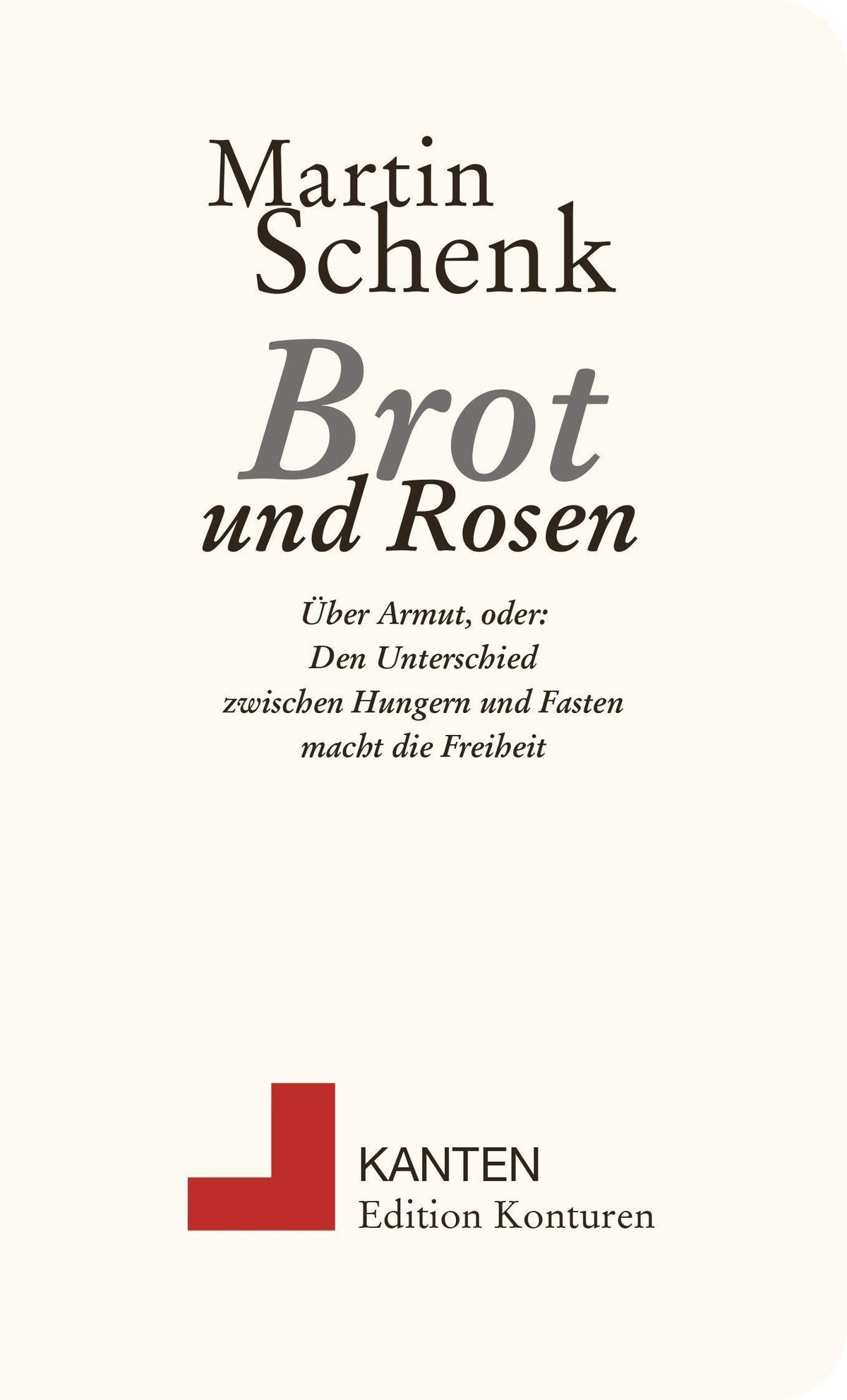 Buchcover: Brot und Rosen