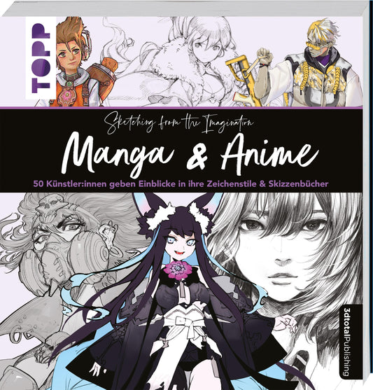 Buchcover: Sketching from the Imagination: Manga & Anime