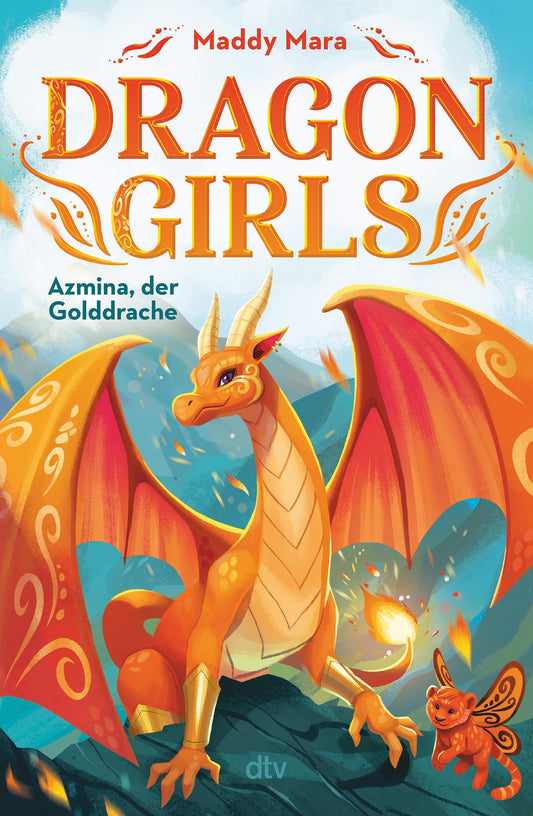 Mara, Maddy/Dragon Girls - Azmina, der Golddrache