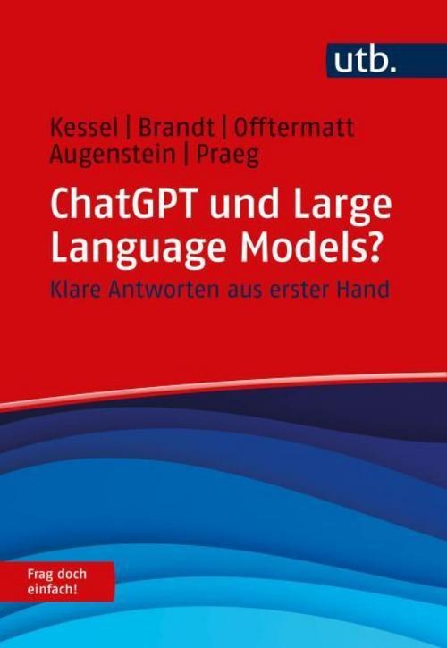 Buchcover: ChatGPT und Large Language Models? Frag doch einfach!