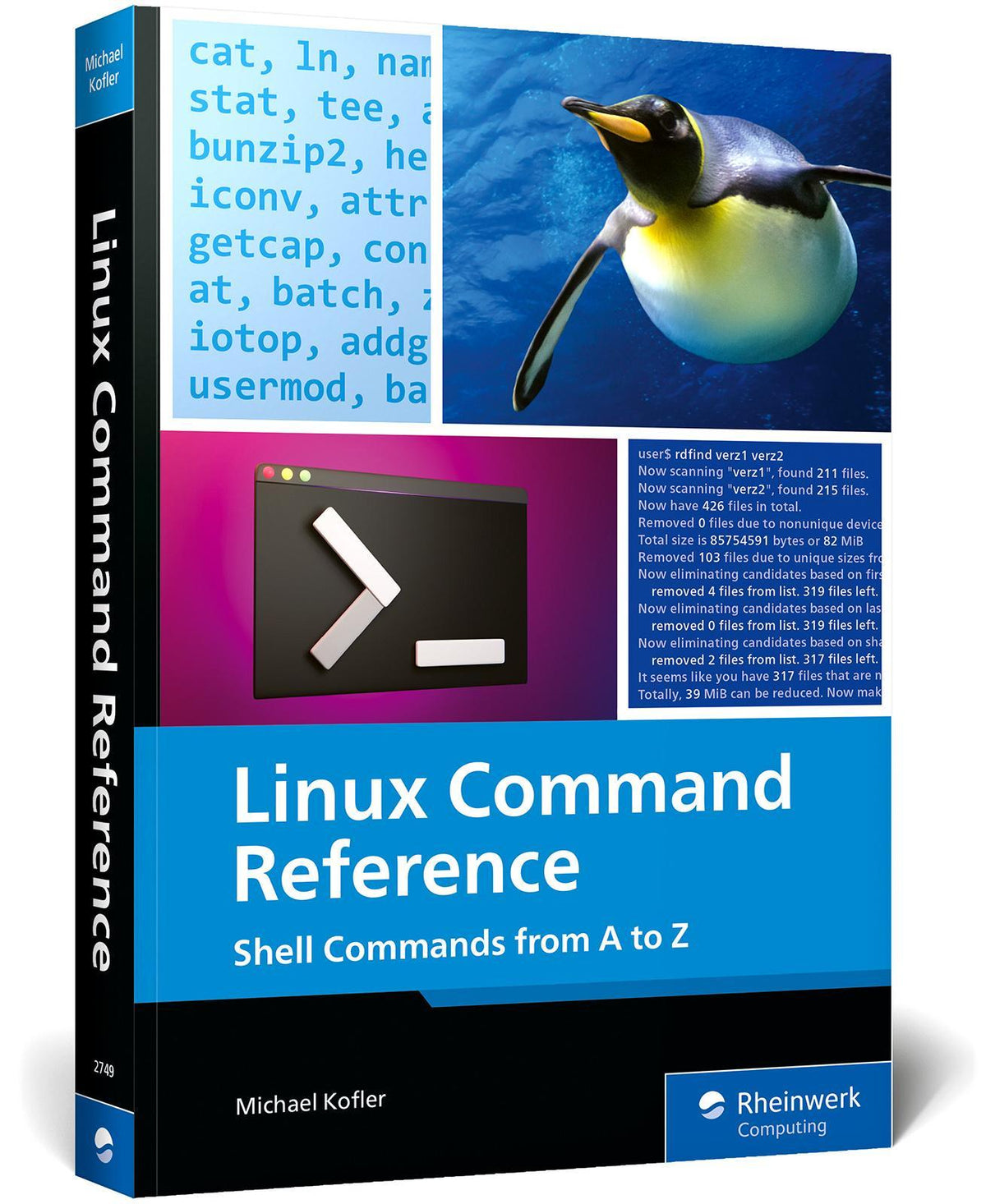 Buchcover: Linux Command Reference