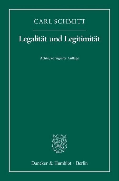 Legalität und Legitimität