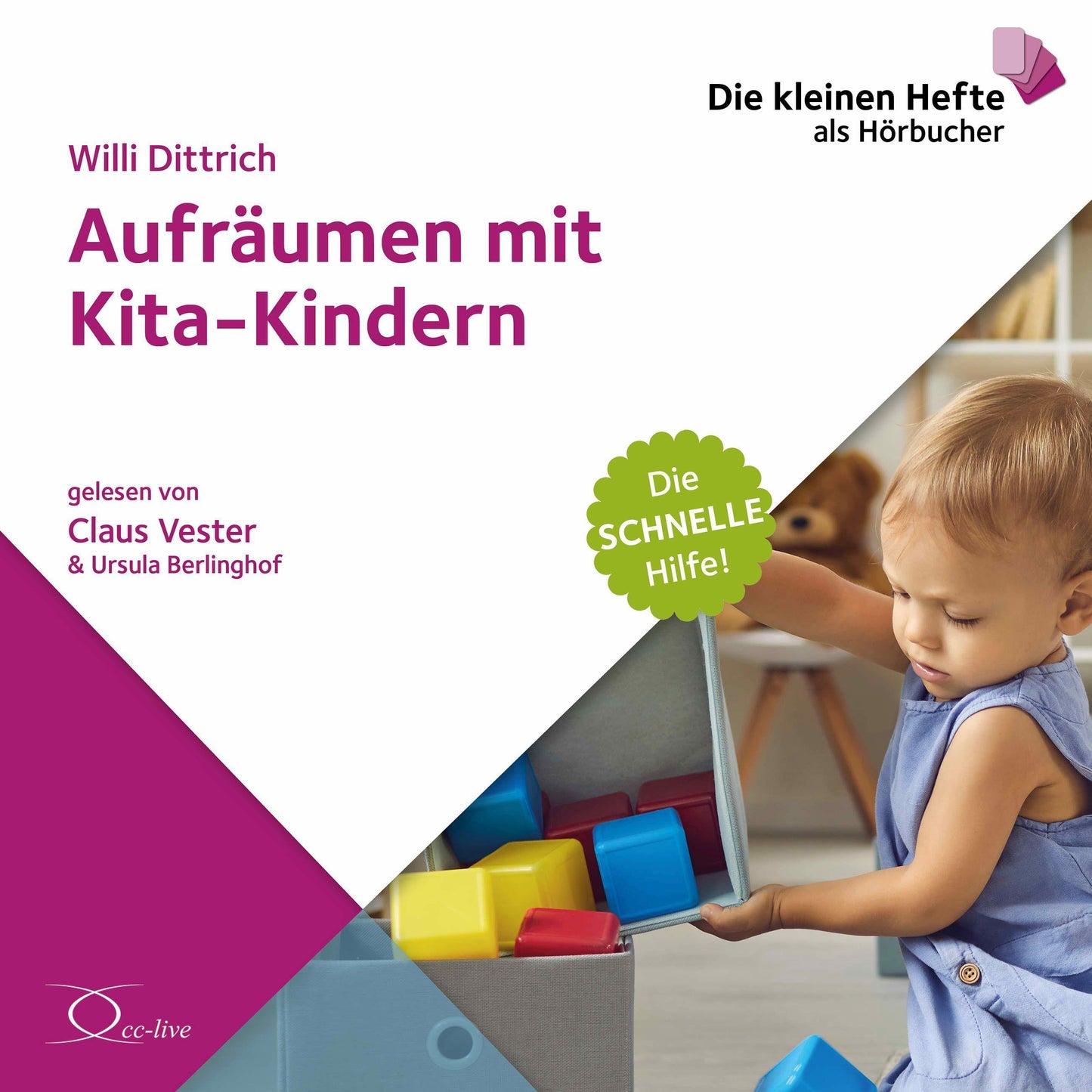 Aufräumen mit Kita-Kindern,1 Audio-CD