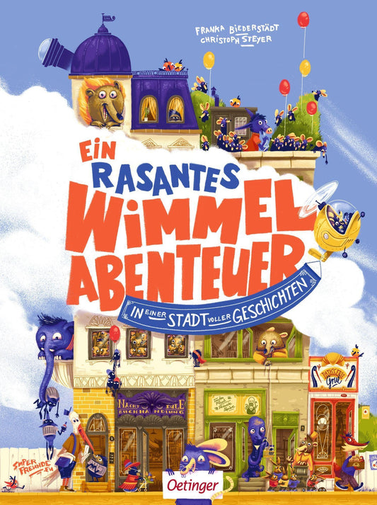 Ein rasantes Wimmel-Abenteuer in einer Stadt voller Geschichten