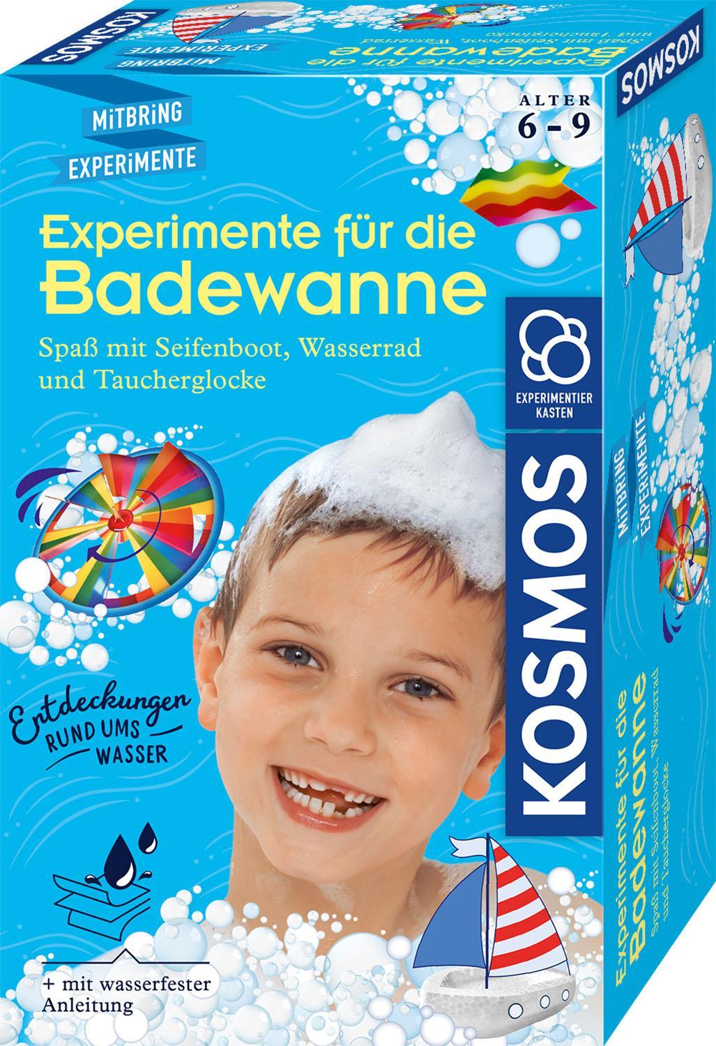 Buchcover: Experimente für die Badewanne