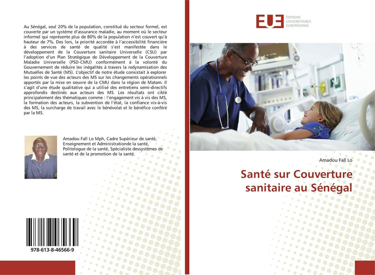 Buchcover: Santé sur Couverture sanitaire au Sénégal